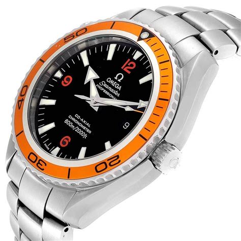 omega seamaster orange face|omega orange bezel.